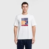 Lescon Erkek Basketbol Ekru Kısa Kol T-Shırt 26B-1053 - 2XL
