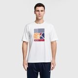 Lescon Erkek Basketbol Ekru Kısa Kol T-Shırt 26B-1053