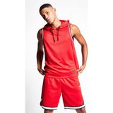 Lescon Erkek Basketbol Kolsuz Sweatshirt 24B-1056 - Kırmızı - XL