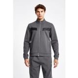 Lescon Erkek Fermuarlı Sweatshirt 24N-1141