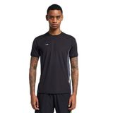 Lescon Erkek Futbol Kısa Kol Siyah T-Shirt 25B-1038