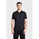 Lescon Erkek Kısa Kol Polo Yaka T-Shirt 26Y-1124 - Siyah - XL