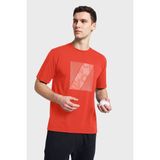 Lescon Erkek Kısa Kol T-Shirt 26Y-1167 - Kırmızı - XL
