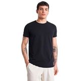 Lescon Erkek Kısa Kollu T-Shirt 25S-1225-25Y 25YTEB001225, Siyah, L