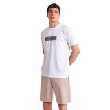 Lescon Erkek Kısa Kollu T-Shirt 25Y-1128 25YTEL001128, Beyaz, XL
