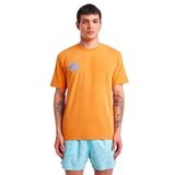 Lescon Erkek Kısa Kollu T-Shirt 25Y-1166 25YTEM001166, Turuncu, L