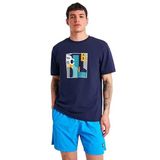 Lescon Erkek Kısa Kollu T-Shirt 25Y-1167 25YTEM001167, Lacivert, M