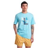 Lescon Erkek Kısa Kollu T-Shirt 25Y-1167 25YTEM001167, Mavi, L