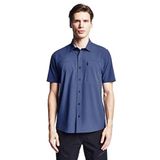 Lescon Erkek Outdoor Kısa Kollu Gömlek 25Y-1052 25YTEO001052, İndigo, S