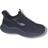 Lescon Etna 4 Flex Unisex Yürüyüş Koşu Spor Ayakkabı - Siyah
