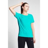 Lescon Kadın Kısa Kollu T-Shirt 24S-2204-24B - Zümrüt Yeşili