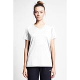 Lescon Kadın Kısa Kollu T-Shirt 24S-2208-24B - Beyaz - XS