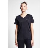 Lescon Kadın Kısa Kollu T-Shirt 24S-2208-24B - Siyah - XS