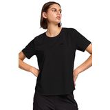 Lescon Kadın Koşu Kısa Kol T-Shirt 25B-2003 25BTBK002003, Siyah, XS