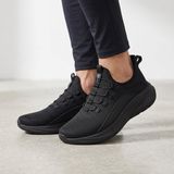 Lescon Nano 7 Hellium Lastikli Hafif Rahat Spor Ayakkabı - Siyah