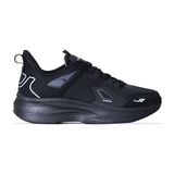 Lescon Zoom 3 Easystep Siyah Erkek Spor Ayakkabı Tekstil Malzeme Düz Taban ile Rahat Kullanım