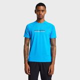 LESCON26B-1013 Koşu Kısa Kol Mavi Erkek T-Shirt 26BAEK001013 - XL