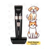 Lesima Ls-1000 Tarçın Sessiz Kedi Köpek Tıraş Seti Pet Evcil Hayvan Tüy Kesme Tıraş Makinesi