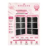 Lesley SIRALI TAKMA KİRPİK SETİ 540 LI D CURL LIFTING ETKİLİ FULL SET