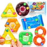 LESONG Otizm için Duyusal Oyuncaklar, Otistik Çocuklar İçin Fidget Oyuncakları Özel İhtiyaçlar, Çocuklar, Anksiyete Rölyef için Jel Dolgulu Squishy Stres Oyuncakları, Dokunsal Okul Öncesi Öğrenme Oyuncakları, Duyusal Oyun Şekilleri