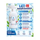 LET-19 1 Litre Hipokloröz El &yüz & Cilt Dezenfektanı (ALKOLSÜZ)