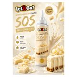 LET IT GO BEYAZ ÇİKOLATA SOS 300 GR *WAFFLE* KREP*PANKEK* TRİLİÇE SOSU