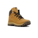 LETAO-Erkek Çocuk Soğuga Dayanıklı Fermuarlı Termal Astar Taba Kahve Trekking Bot (Taba Kahve / 39)