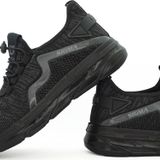 Letao Simba Siyah Erkek Bağsız Rahat Hafif Triko Sneaker Ayakkabı