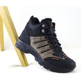Letao Unisex Kürklü Fermuarlı Trekking Bot - Kum