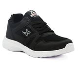 LETAO Unisex Siyah Beyaz Rahat Hafif Günlük Spor Yürüyüş Sneaker Ayakkabı 42 EU