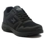 LETAO Unisex Siyah Rahat Hafif Günlük Spor Yürüyüş Sneaker Ayakkabı 42 EU