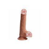 Leten Gerçek Dokulu Çift Katmanlı Realistik Dildo 18 Cm
