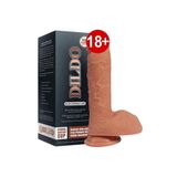 Leten Lüks Dildo Series Buru Gerçek Ten Dokusu Kemerli Strapon Penis 22 Cm