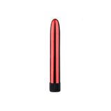 Leten Melo Red Metal Vibrating Anal Ve Vajinal Metal Vibratör