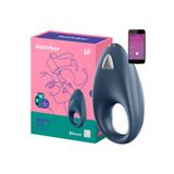 Leten Satisfyer Mighty One Ring Telefon Kontrollü Penis Halkası