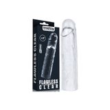 Leten Tam Kavrayan Yapısıyla Kaliteli Lovetoy Flawless 5 Cm Uzatmalı Şeffaf Penis Kılıfı