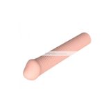 Leten Tırtıklı Yumuşak 5 Cm Dolgulu Penis Kılıfı