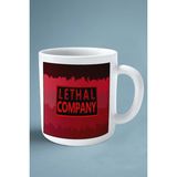Lethal Company Oyun Baskılı Kupa Bardak Çift Taraflı Baskı Kişiye Özel Model 1