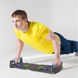 Lethe Boards Ekranlı Şınav Çekme Platformu Şınav Tahtası Fitness Spor Kondisyon Aleti 13IN1 Şınav Barı