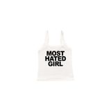 lethestudios Most Hated Girl Baskılı Askılı Bluz