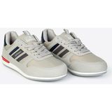 Letoon Erkek Bağcıklı Ortapedik Taban Spor Ayakkabı Sneakers - Gri