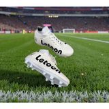 Letoon Erkek Çocukortapedik Taban Çoraplı Dişli Krampon Halısaha Ayakkabısı - 001 - Beyaz