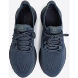Letoon Unisex Spor Ayakkabı Füme - Siyah Düz Taban Pamuk Polyester Malzeme ile Rahat Giyim