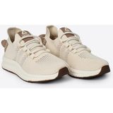 Letoon Unisex Spor Ayakkabı Krem Renk Düz Taban %80 Pamuk %20 Polyester Malzeme