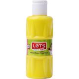 Let's 250 ml Sarı Parmak Boyası Eğlenceli Renkli Kullanım İçin Türkiye Üretimi