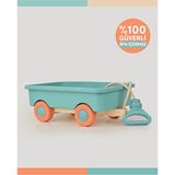 Let's Be Child Turkuaz İlk Vagonum Kumandasız Oyuncak Araba 38,5x11,5x32,5 cm Eğlenceli ve Güvenli Oyun