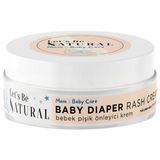 Let's Be Natural Bebek Pişik Önleyici Krem %100 Doğal Çinko Oksit ve Kantaron İçeren Onarıcı 50 ml