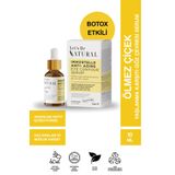 Let's Be NATURAL Ölmez Çiçek Yaşlanma Karşıtı Göz Çevresi Serum 10 ML Argireline Peptide Serum Botoks Etkili Doğal