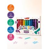 Let's Glitterpop Metalik Jel Mum Boya 12 Renk