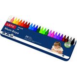 Lets Jumbo 24 Renk Mum Boya - Mavi - Kırmızı - Siyah - Pembe - Mor - Yeşil